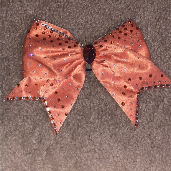 Orange cheer bow - Picture 1 of 1